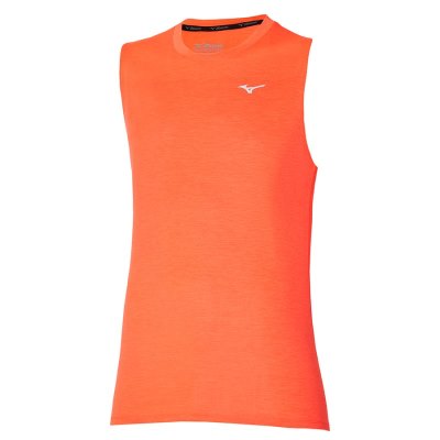Camiseta sin Manga Mizuno Impulse Core Sin Manga Hombre - Rojos - Chile M230SJHAQZ